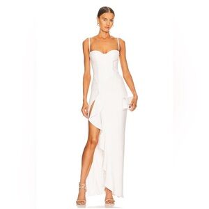Katie May Eros white gown